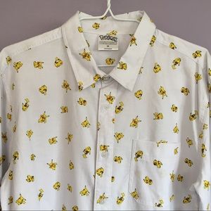 COPY - Men's Pokémon Pikachu Button Down Shirt